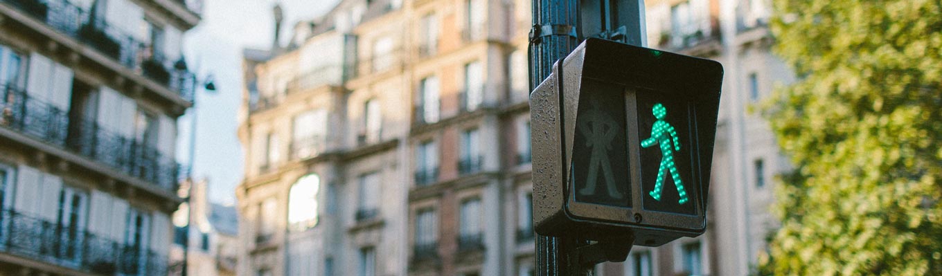 Crosswalk sign showing the walk sign is on -- it's time to get started with your virtual assistant!